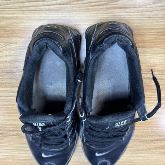 Nike Shoes Men US 10.5 Shox NZ Triple Black Athletic Sneakers 501524-091 - Picture 6 of 10